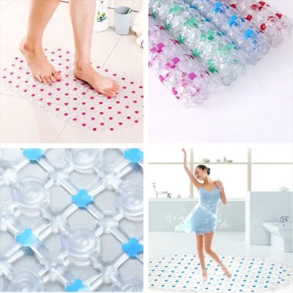 tapis antidérapant de bain à ventouse