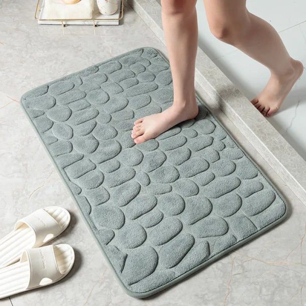 tapis de bain antidérapant mouse vert