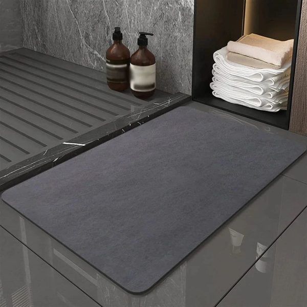 tapis de bain en diatomite