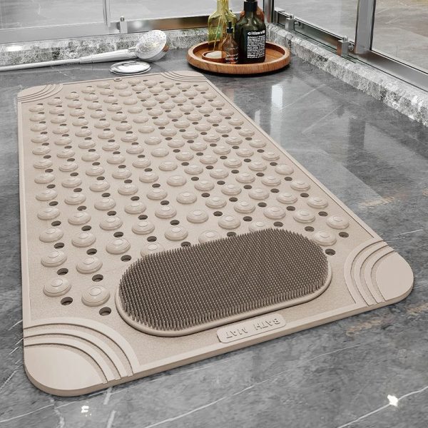 tapis de bain massant et anti-dérapant premium