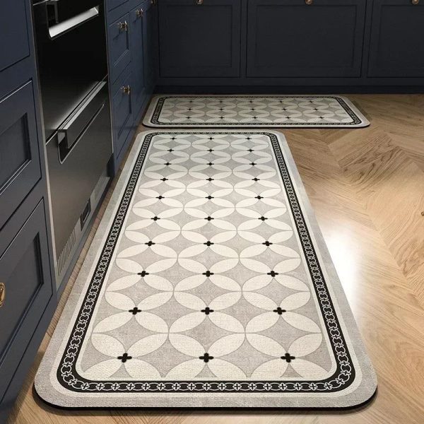 tapis de cuisine chic moderne