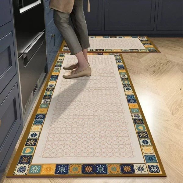 tapis de cuisine oriental mosaïques