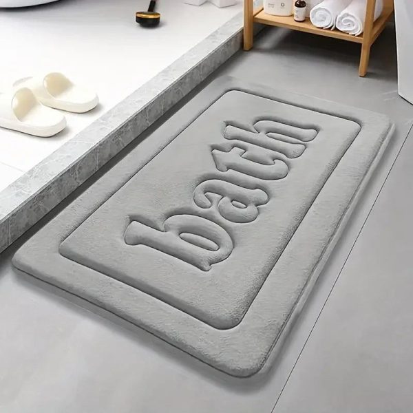Tapis salle de bain antidérapant